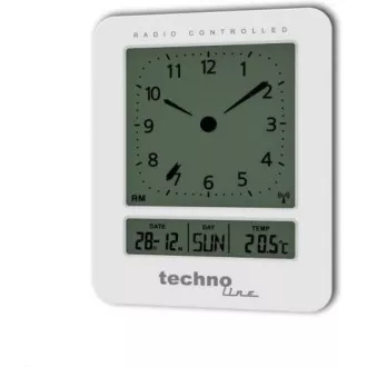 TechnoLine WT 745W - Budilica s analognim LCD zaslonom i termometrom