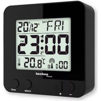 TechnoLine WT 235BK digitalna budilica, crna