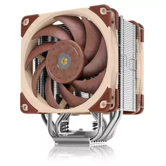 NOCTUA hladnjak za CPU NH-U12A, 2x 120 mm, LGA1851, AM5, smeđi/srebrni NOCTUA hladnjak za CPU NH-U12A, 2x 120 mm, LGA1851, AM5, smeđi/srebrni