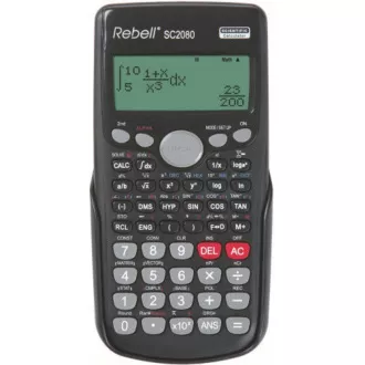 REBELL kalkulator - SC2080S - crni REBELL kalkulator - SC2080S - crni