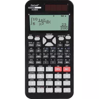 REBELL kalkulator - SC2080S - crni REBELL kalkulator - SC2080S - crni