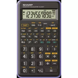 SHARP kalkulator - EL-501T - zeleni (blister pakiranje)