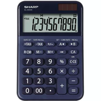 SHARP kalkulator - ELM335BBL - crni