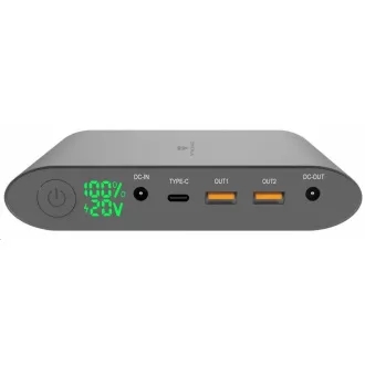 Viking power bank za prijenosno računalo Smartech II Quick Charge 3.0 40000 mAh, siva