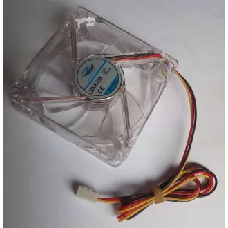 EUROCASE ventilator 80 mm, 12V/0, 15A, osvijetljeni RGB (3-pinski) EUROCASE ventilator 80 mm, 12V/0, 15A, osvijetljeni RGB (3-pinski)