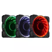 EUROCASE ventilator RGB 120 mm (spot LED)