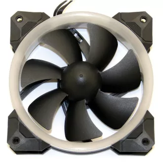 EUROCASE ventilator RGB 120 mm (turbinska lopatica, FullControl LED)