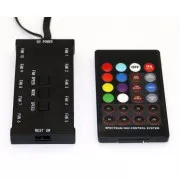 EUROCASE kontroler + daljinski upravljač za RGB ventilator (pune boje)