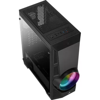 AEROCOOL kućište AeroEngine RGB, Mid tower, 1x USB 3.0, 2x USB 2.0, 2x audio, bez izvora napajanja AEROCOOL kućište AeroEngine RGB, Mid tower, 1x USB 3.0, 2x USB 2.0, 2x audio, bez izvora napajanja