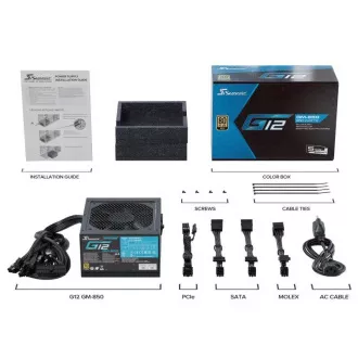 SEASONIC izvor 850W G12-GM, 80+ Gold, 120mm