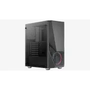AEROCOOL kućište Zauron Saturn FRGB ML G, Mid tower, 2x USB 3.0, 2x audio, 1x 120mm FRGB Ventilator, bez napajanja