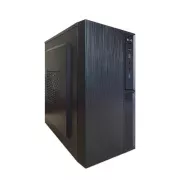 EUROCASE kućište MC MF-320B, Micro Tower, 1xUSB-C, 2xUSB 3.0, 2x audio, bez izvora