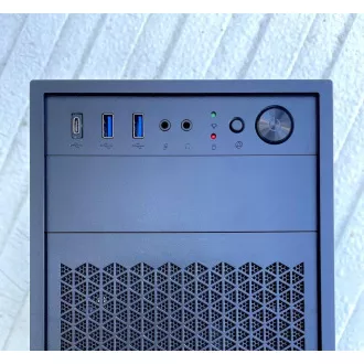 EUROCASE kućište ML N6-530B, Midi Tower, 1xUSB-C, 2xUSB 3.0, 2x audio, bez izvora napajanja EUROCASE kućište ML N6-530B, Midi Tower, 1xUSB-C, 2xUSB 3.0, 2x audio, bez izvora napajanja