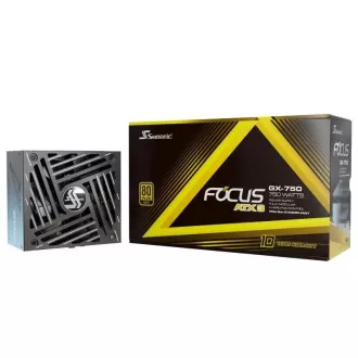 SEZONSKI napajalnik 750W Focus GX-750, 80+ GOLD, ATX 3.1, PCIe 5.1