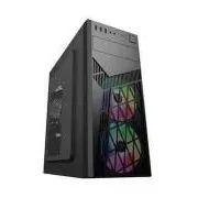 EUROCASE kućište ML N6-560B, ATX, 2x USB-A, 2x 120mm ARGB ventilator, crno