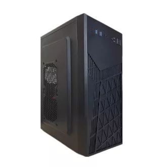 EUROCASE kućište ML N6-560B, ATX, 2x USB-A, 2x 120mm ARGB ventilator, crno