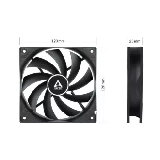 ARCTIC ventilator F12 PWM PST CO 120x120x25mm, crni ARCTIC ventilator F12 PWM PST CO 120x120x25mm, crni