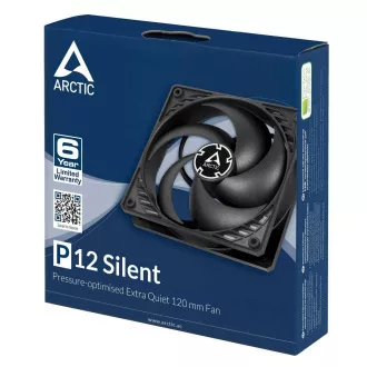ARCTIC ventilator P12 Silent, 120mm, 3-pinski, 12V