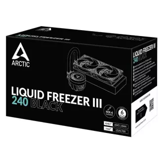 ARCTIC Water cooler Liquid Freezer III 240, 2x120mm, AM5, LGA1851, crni