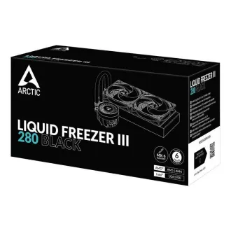 ARCTIC Water cooler Liquid Freezer III 280, 2x140mm, AM5, LGA1851, crni ARCTIC Water cooler Liquid Freezer III 280, 2x140mm, AM5, LGA1851, crni