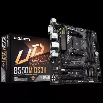GIGABYTE MB Sc AM4 B550M DS3H, AMD B550M, 4xDDR4, HDMI GIGABYTE MB Sc AM4 B550M DS3H, AMD B550M, 4xDDR4, HDMI