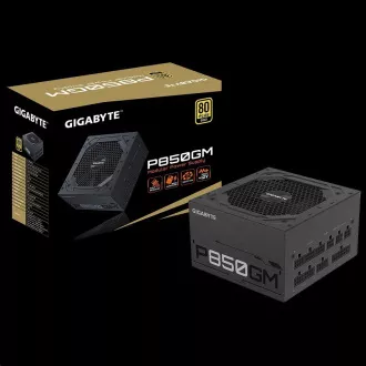 GIGABYTE napajanje P850GM, 850W, 80plus zlato, modularno, 120 mm ventilator GIGABYTE napajanje P850GM, 850W, 80plus zlato, modularno, 120 mm ventilator