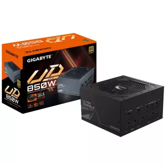 GIGABYTE napajanje UD850GM PG5, 850W, 80+ Gold, 120mm ventilator, crno