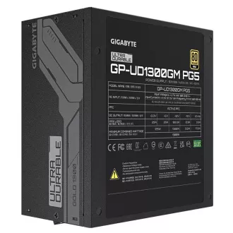 GIGABYTE napajanje UD1300GM PG5, 1300W, 80+ Gold, 140mm ventilator