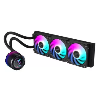 GIGABYTE vodeni hladnjak AORUS WATERFORCE X II 360, 2x120mm ARGB, LCD zaslon, LGA1851, AM5