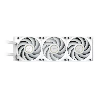 GIGABYTE vodeni hladnjak AORUS WATERFORCE X II 360I, 3x 120mm, ARGB, LCD Display, LGA1851, AM5, Bijela