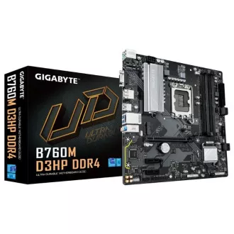 GIGABYTE matična ploča LGA1700 B760M D3HP DDR4, Intel B760, 4xDDR4, 1xDP, 1xHDMI, 1xVGA, mATX