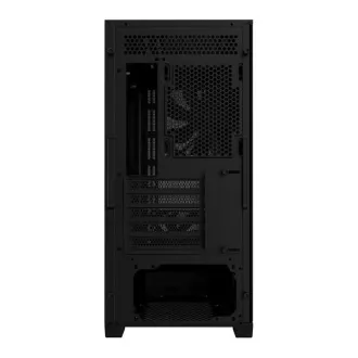 GIGABYTE kućište GB-C102G, Mid Tower, 2x USB3.0, Prozirna bočna ploča, 2x 120 mm ventilator, crno