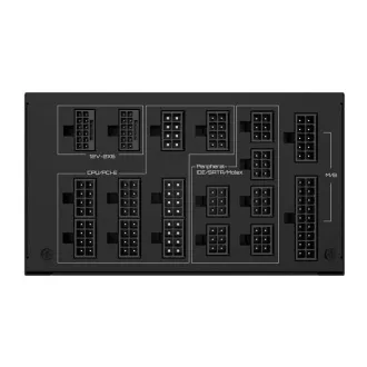 GIGABYTE napajanje UD1600PM PG5 AI TOP, 1600W, 80+ Platinum, 140 mm ventilator