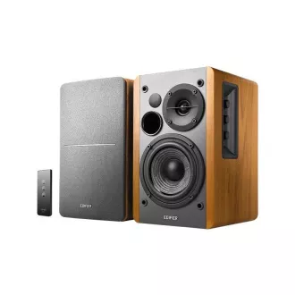 EDIFIER zvučnici R1280T, Active, 42W, WiiM Mini Smart Wi-Fi Audio Streamer, smeđi EDIFIER zvučnici R1280T, Active, 42W, WiiM Mini Smart Wi-Fi Audio Streamer, smeđi