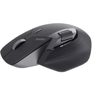RAPOO miš MT760L Multi-mode, bežični, optički, sivo-crni
