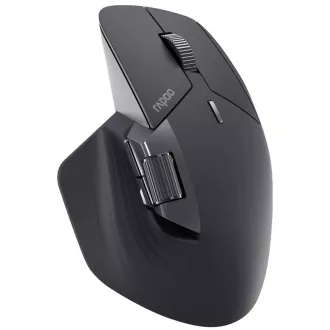 RAPOO miš MT760L Multi-mode, bežični, optički, sivo-crni