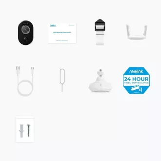 REOLINK sigurnosna kamera Argus B330, Argus 3 Pro, 2,4 GHz, USB-C, bijela