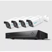 REOLINK set sigurnosnih kamera NVS8-8MB4, RLK8-800B4, 4x kamera, 8MP, 2TB