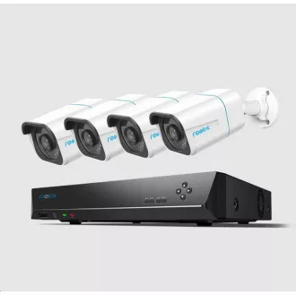 REOLINK set sigurnosnih kamera NVS8-8MB4, RLK8-800B4, 4x kamera, 8MP, 2TB