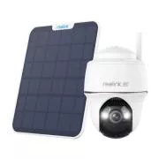 REOLINK sigurnosna kamera Argus B440, 2,4 GHz, USB-C, solarni panel, 64 GB, bijela