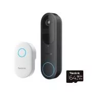 REOLINK sigurnosno video zvono D340B + zvono + 64GB microSD