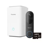 REOLINK sigurnosno video zvono D340B + Hub 1 + 128GB microSD