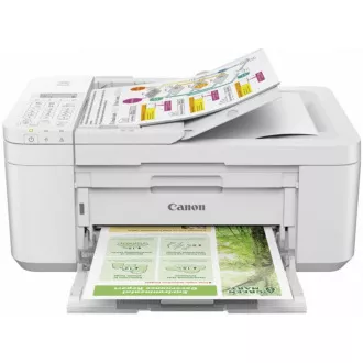 Canon PIXMA pisač TR4651 bijela boja, MF (ispis, fotokopir, skeniranje, oblak), ADF, USB, Wi-Fi, Bluetooth - Rabljen