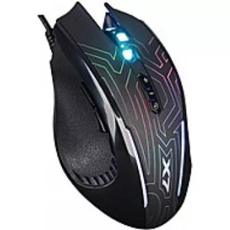A4tech X87 Oscar neonski gaming miš, USB