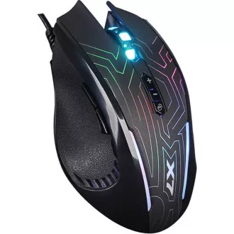 A4tech X87 Oscar neonski gaming miš, USB