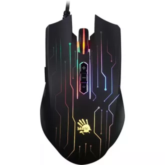 A4tech gaming miš BLOODY Q81, 3200DPI, USB, RGB, crni A4tech gaming miš BLOODY Q81, 3200DPI, USB, RGB, crni