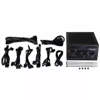 EVOLVEO G1000, napajanje od 1000 W, 80+ GOLD, ATX 3.1, aPFC, 140 mm ventilator, potpuno modularno, 3 godine jamstva, crno
