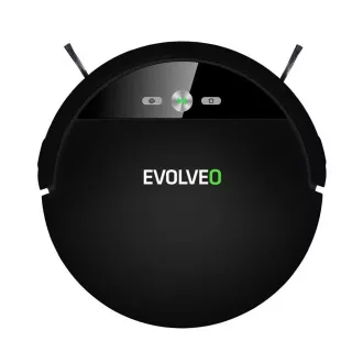 EVOLVEO RoboTrex H6, robotski usisavač, brisanje vode, stanica za punjenje, crna