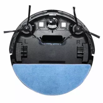 EVOLVEO RoboTrex H6, robotski usisavač, brisanje vode, stanica za punjenje, crna