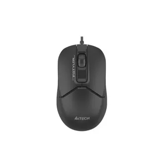 A4tech FSTYLER optički uredski miš, USB-C+USB-A, crni